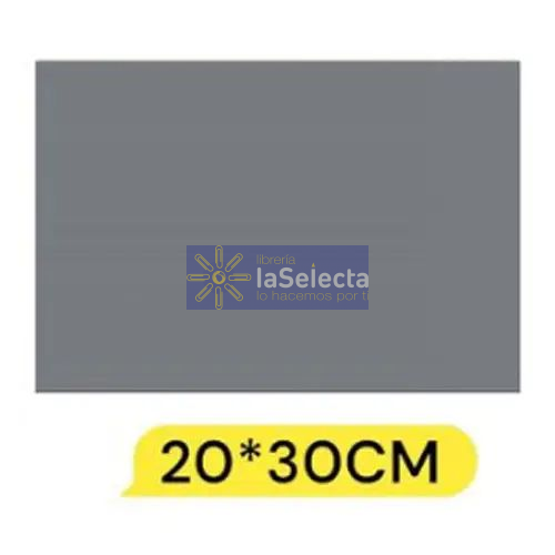 GOMA EVA LISA 20X30 CM 2MM GRIS IMPORTADO